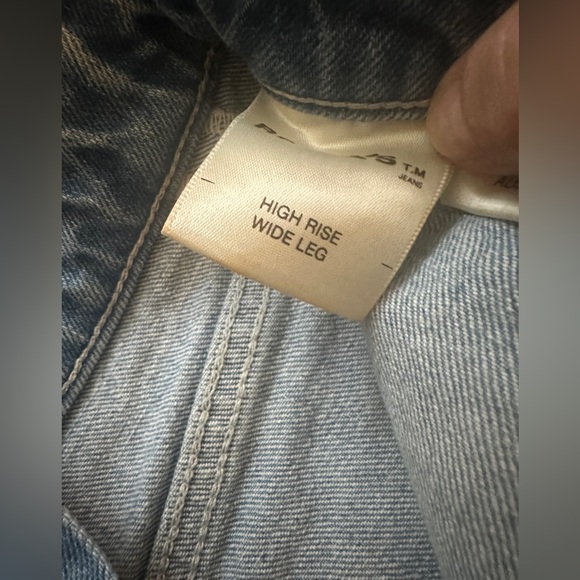 Rollas high rise wide leg jean size 26 - Picture 3 of 6